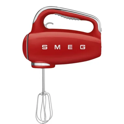 PRONTA CONSEGNA - Smeg Hand Mixer HMF01RDEU finitura rosso