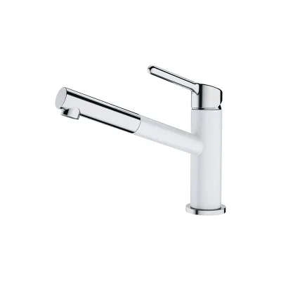 PRONTA CONSEGNA - Franke Miscelatore monocomando Orbit Doccia 115.0623.139 finitura bianco