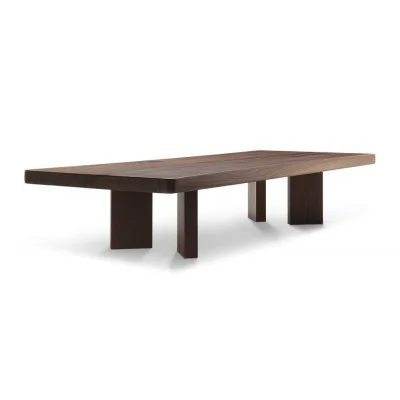 Cassina Tavolino fisso Plana in legno da 183x70 cm