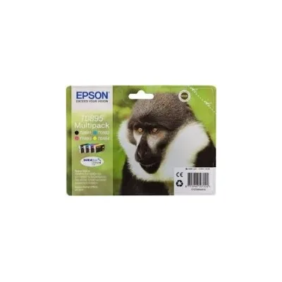 MULTIPACK CARTUCCIA ORIGINALE EPSON C13T08954020 C13T08954010 T0895 SX100 CYMK