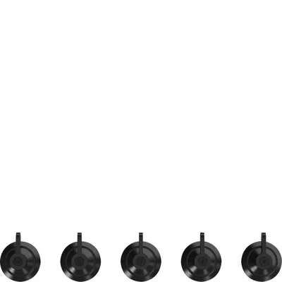 Smeg Set manopole 5MPV3MB finitura nero opaco