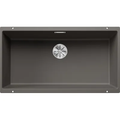 Blanco | Lavello una vasca SUBLINE 800-U 1527357 finitura grigio vulcano da 83x46 cm - Sottotop