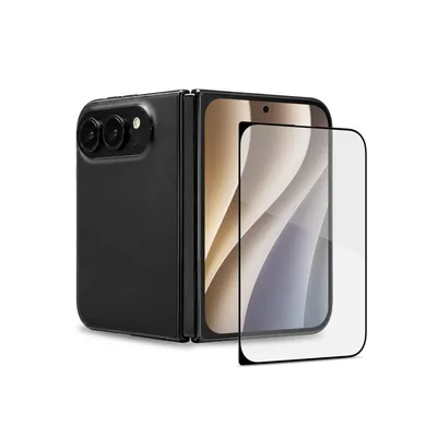 CELLY EXTERNAL FULL GLASS IPHONE DUO BK FULLGLASS1202BK