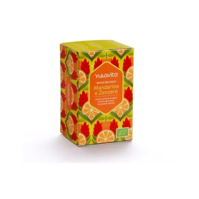 INFUSO FILTRO MANDARINO E ZENZERO BIO