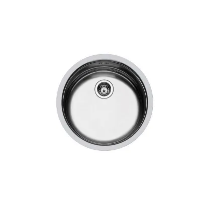 Foster Lavello rotondo a una vasca 1130 860 finitura acciaio inox da Ø42.5 cm