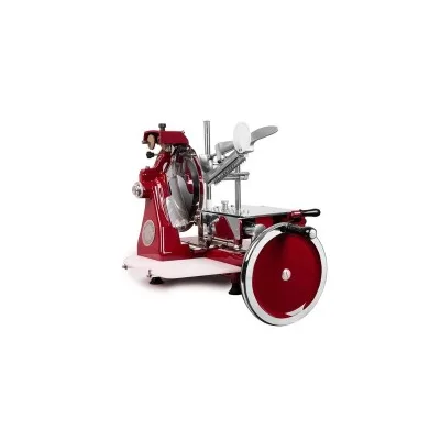AFFETTATRICE FAC MANUALI A VOLANO MOD 300 VO LINEA STANDARD VOLANO FIORATO MARGHERITA ROSA COLORATA CE PROFESSIONALE