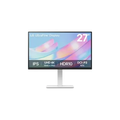 MONITOR LED LG UltraFine 27US550-W 27" IPS UltraHD 4K HDR10 60 Hz Tempo risposta 5ms Angolo di visione 178º