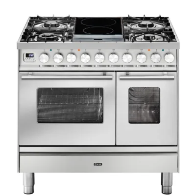 Ilve Cucina PD09W Professional Plus PD09IDWE3 doppio forno e piano cottura 4 fuochi e 2 zone induzione con dual da 90 cm - PROMOZIONE ATTIVA FINO AL 19/10