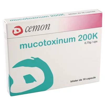 Mucotoxinum 200K 10 Capsule