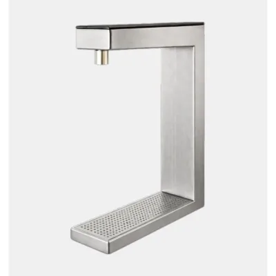 ProAcqua Erogatore d'acqua da appoggio/incasso con acqua calda WLINK 1801100 finitura inox satinato da 7 cm