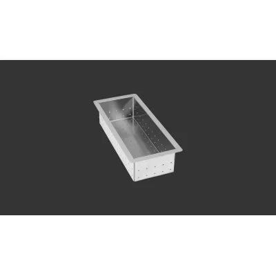 Fulgor Vaschetta scolapasta C 4319 X in acciaio inox
