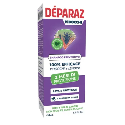 Deparaz shampoo preventivo anti pidocchio 150 ml
