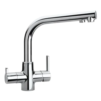 Schock Miscelatore 3 vie a doppio comando AQUAPURA ALTO LINEA SXPURL80 finitura cromato