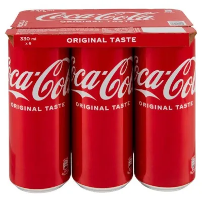 Coca Cola lattina 6 x 33 cl original taste