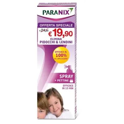 PARANIX TRATTAMENTO PIDOCCHI LENDINI 100ML