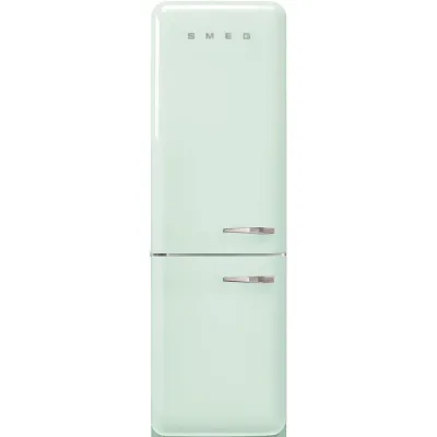 Smeg Frigorifero combinato con cerniere a sinistra a libera installazione FAB32LPG6 finitura verde pastello da 60 cm - IN PROMOZIONE FINO AL 30/06