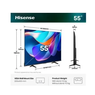55 A69S 4K UHD SMART VIDAA 55A69S