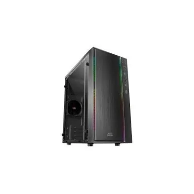 CASE MARS Gaming MCM Micro ATX Mini-Tower Case Mini-ITX Pannello laterale in acrilico Illuminazione RGB