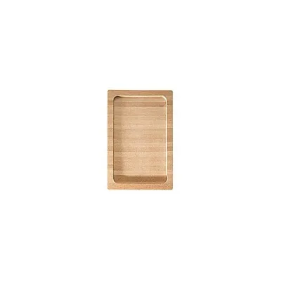Alpes Tagliere B/TP in legno porta piastre e tegami per barbecue