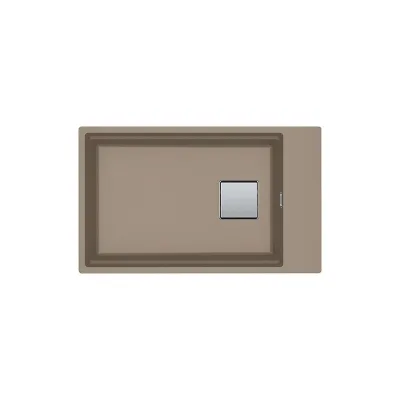 PRONTA CONSEGNA - Franke: Lavello una vasca Vasche Kubus 2 Sottotop KNG 110-62 125.0529.613 finitura fragranite oyster da 62x42 cm