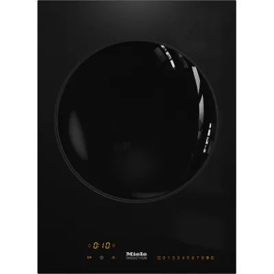 Miele Piano cottura domino a induzione per Wok CS 7641 FL in vetroceramica nero da 40 cm - RICHIEDERE PREVENTIVO