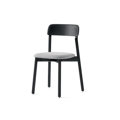 PRONTA CONSEGNA - Calligaris OUTLET Sedia Lina CS2030 in frassino P15L nero opaco