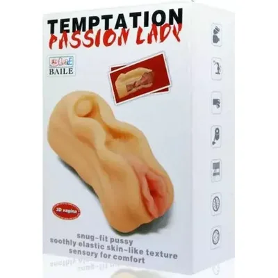 Masturbatore Baile Temptation Passion Lady 3D Realistico Soft Flesh