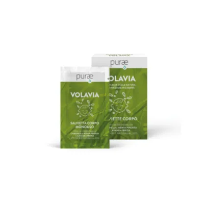 PURAE SALVIETTE CORPO VOLAVIA 12 PEZZI 3 ML