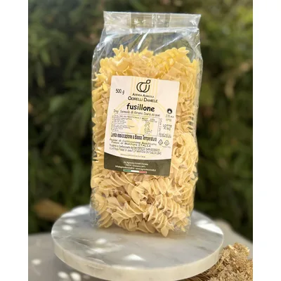 Fusillone Artigianale di Grano Duro Lucano da Agricoltura Biologica (500g)