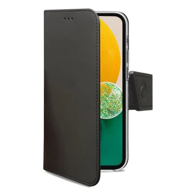 CELLY WALLY CASE GALAXY A13 5G/A04S BK WALLY988