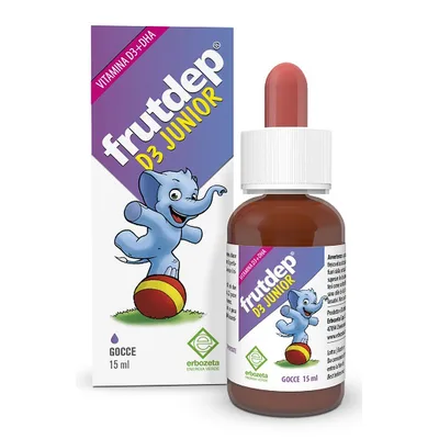 Erbozeta Frutdep D3 Junior Gocce Integratore Alimentare 15Ml