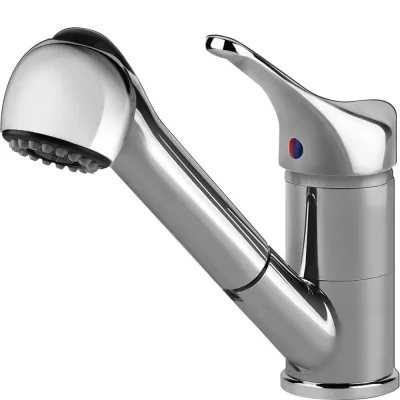 PRONTA CONSEGNA - Smeg Miscelatore monocomando con doccetta MD10CR3 finitura cromato