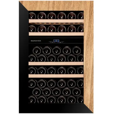 Dunavox Cantina vino a incasso Glance-49 DAVG-49.116DOP.TO finitura pannellabile da 59.2 cm - PROMO FINO ESAURIMENTO SCORTE
