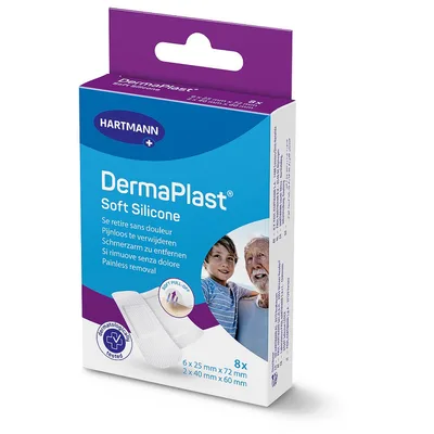 Dermaplast Soft Sil.2 Form.8pz