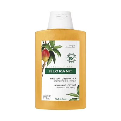 Klorane Shampoo per capelli secchi al Mango 200ml