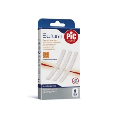 PIC CEROTTI SUTURA 6X75MM 6PZ