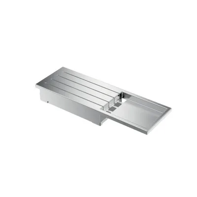 Foster Portacoltelli 8100 712 finitura acciaio inox da 42x14 cm