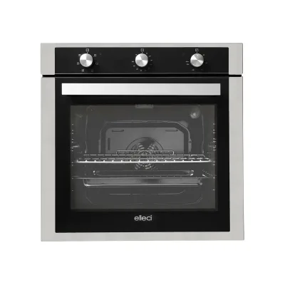 Elleci Forno elettrico multifunzione PLANO FMSP60279NS finitura M79 alluminio da 60 cm