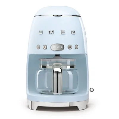 PRONTA CONSEGNA - Smeg Macchina per caffè americano DCF02PBEU finitura azzurro