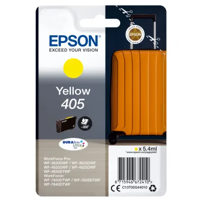 Cartucce Epson 405 originali serie Valigia - Giallo