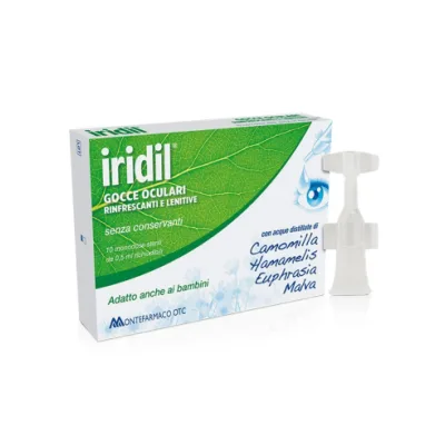 IRIDIL GOCCE OCULARI 20 AMPOLLE MONODOSE 0,5ML
