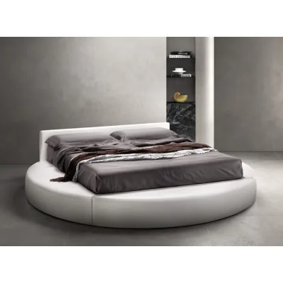Samoa Letto matrimoniale NATURAL imbottito con o senza contenitore da 250x245 cm - IN PROMOZIONE FINO AL 6/07