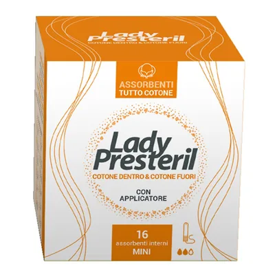 Lady Presteril Assorbenti Interni Mini 16 Pezzi