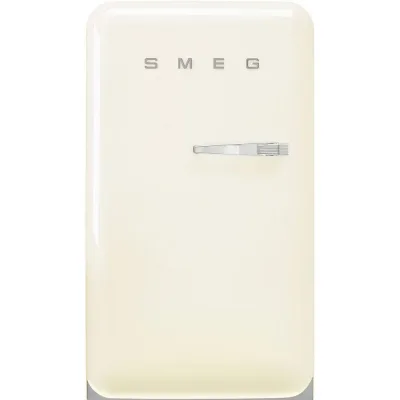 Smeg Frigorifero monoporta con cerniere a sinistra a libera installazione FAB10LCR6 finitura panna da 55 cm