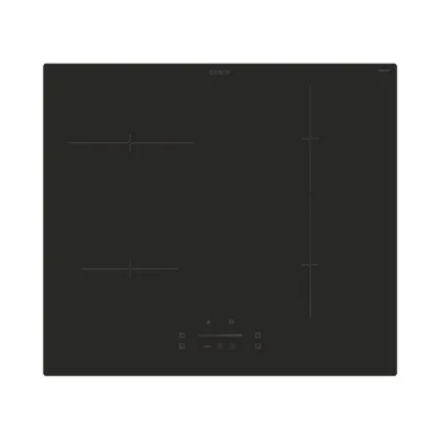 Candy Piano cottura a induzione CTP643CYEP finitura vetro nero da 60 cm