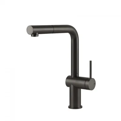 PRONTA CONSEGNA - Gessi Miscelatore monocomando con doccetta estraibile Inedito Collection 60433 707 finitura Black Metal Brushed PVD - IN PROMOZIONE FINO AL 5/09
