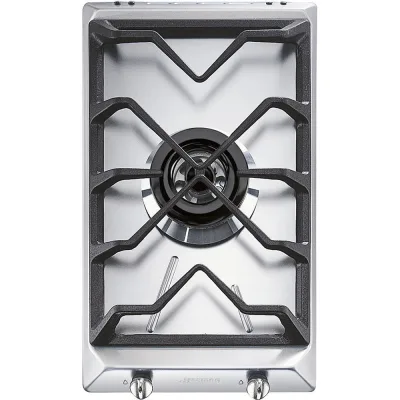 Smeg Piano cottura a gas SRV531GH5 finitura acciaio inox da 30 cm - IN PROMOZIONE FINO AL 30/06