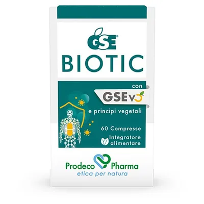 Gse Biotic Integratore per il Sistema Immunitario Confezione 60 Compresse