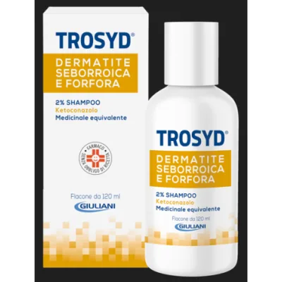 TROSYD SHAMPOO DERMATITE SEBORROICA 2% 120ML