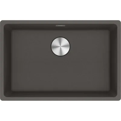 Franke: Lavello una vasca Vasche Sottotop Maris MRG 110-62 125.0714.196 finitura grigio ardesia da 65.3x43.3 cm